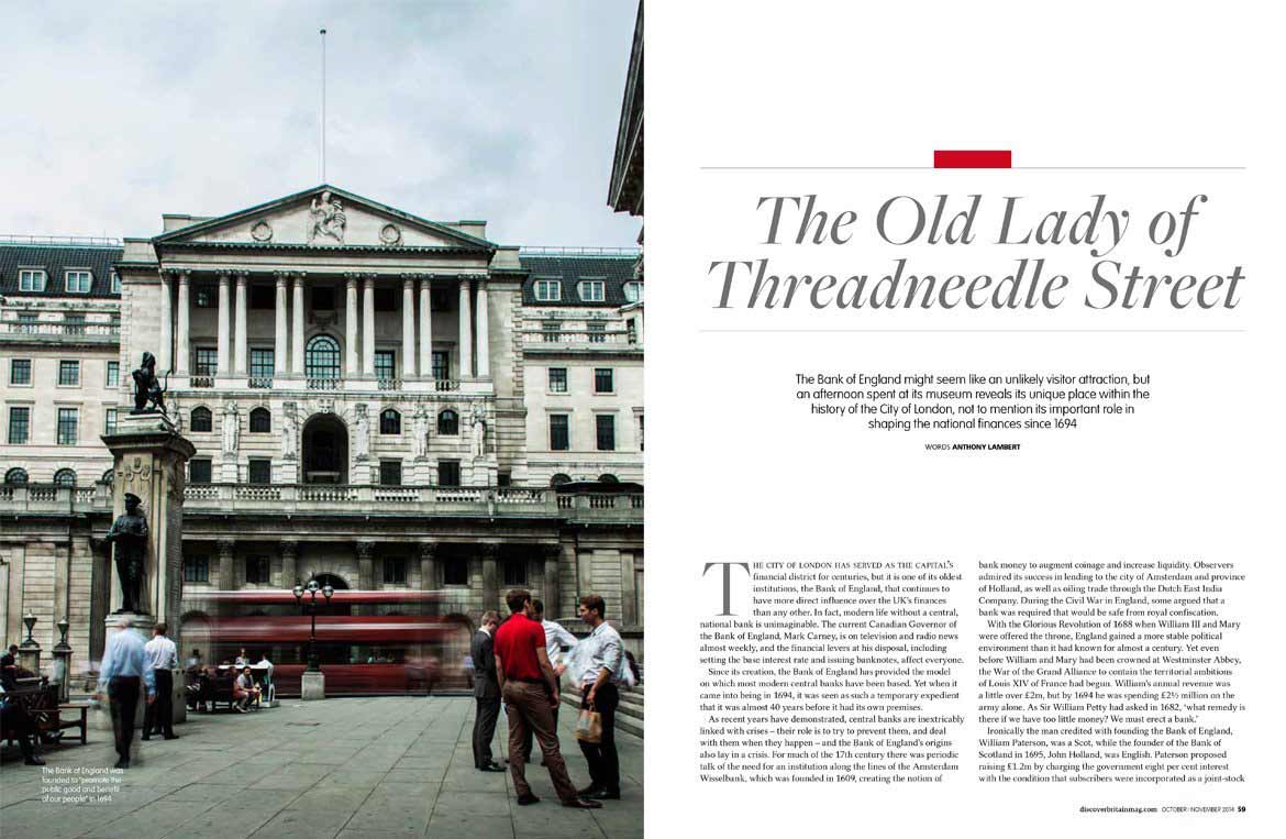 Long exposure photograph of the Bank of England, with a red bus blared as it drives in front of the building. Shot by Paris Penny Photography