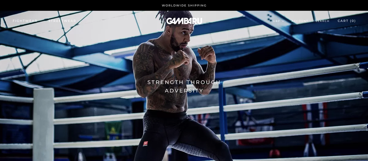 Advertising photography for Gambaru - shot by Paris Penny